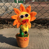 Funny Saxophone Sunflower Dancing Toy