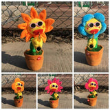 Funny Saxophone Sunflower Dancing Toy